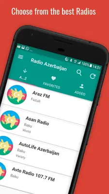 Radio Azerbaijan PRO Music News Sports android App screenshot 14